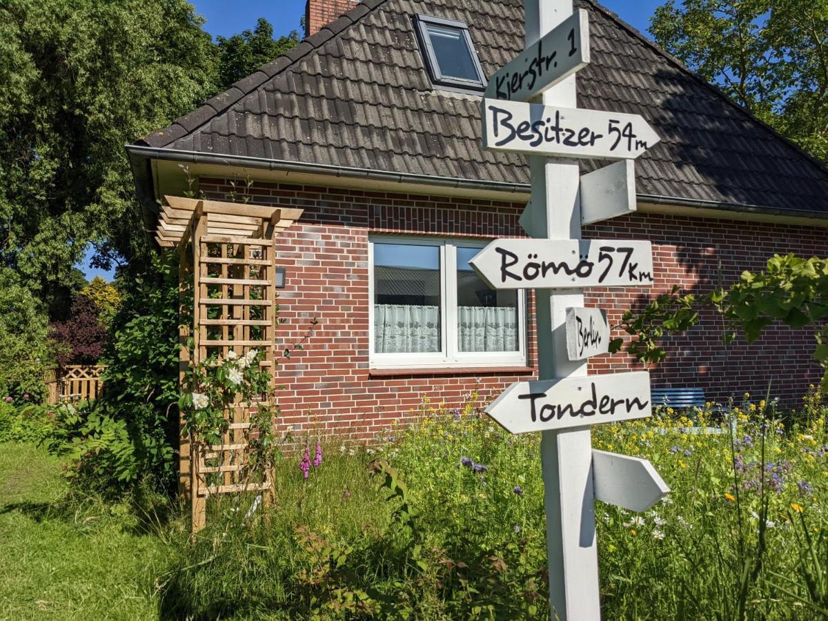Charmantes Ferienhaus In Nordfriesland Humptrup Екстериор снимка